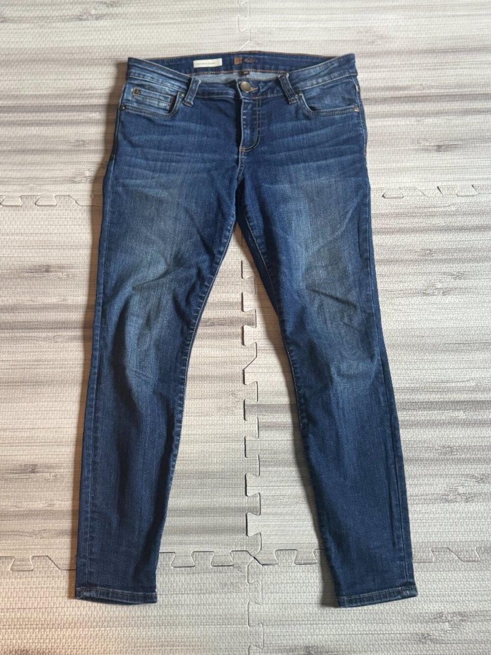 KUT from the Kloth Women's Mid Rise Toothpick Skinny Jeans